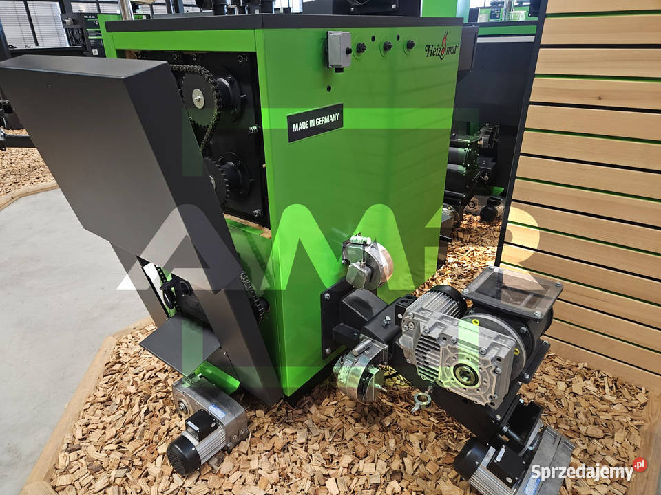 NOWY piec na torcinę zrębkę biomasę HEIZOMAT Kotły i Piece CO pomorskie Pałubice
