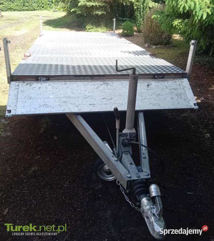 Przyczepa ciężarowa zarejestrowana Boeckman Turek