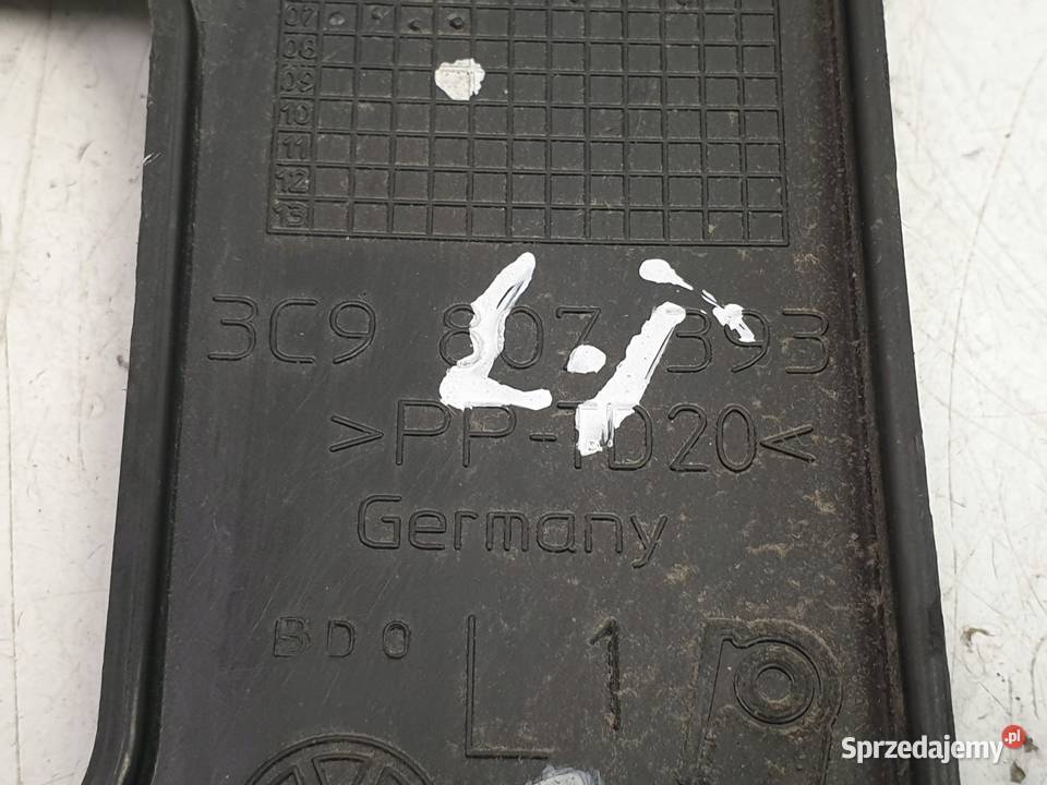 VW Passat B6 ŚLIZG ZDERZAKA lewy TYŁ TYLNY Rudka