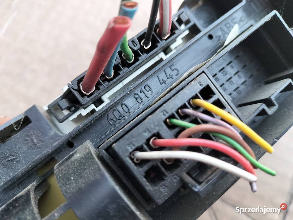 Panel nawiewu klimatyzacji SKODA FABIA I 1 Wyposażenie wnętrza Kamień-Kolonia