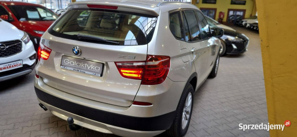 BMW X3 opis W podanej Roczna Gwarancja F25 2010 automatyczna Mysłowice
