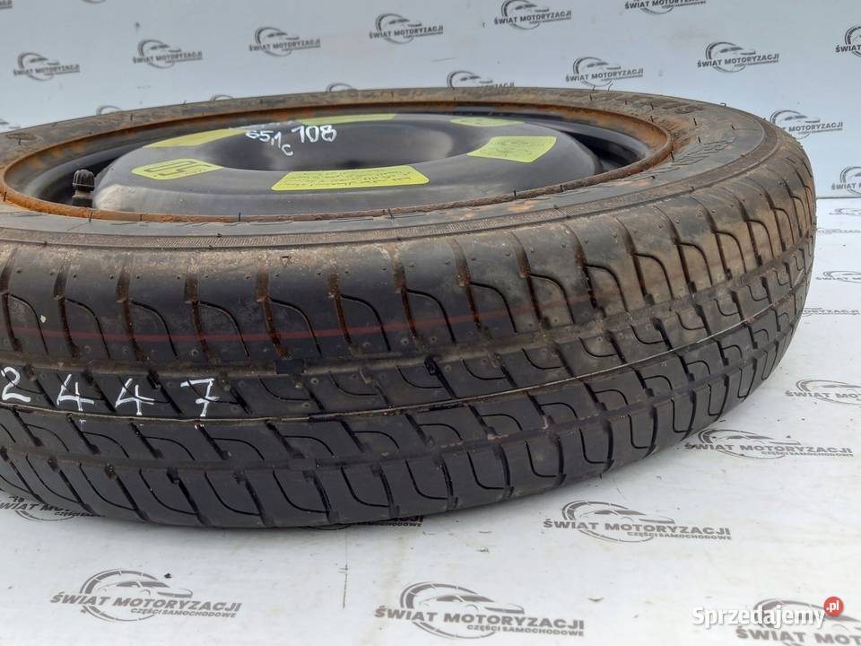 PEUGEOT 207 CITROEN C3 koło dojazdowe 1258015 świętokrzyskie