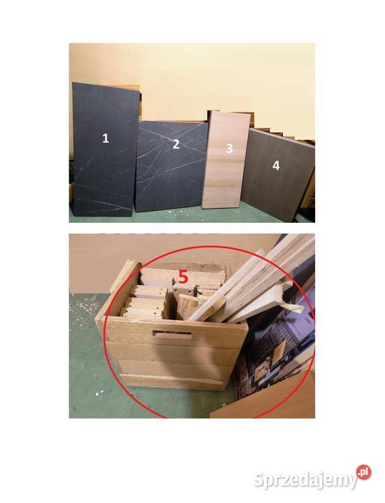 blat drewniany skrzynia kaseton deska szafki