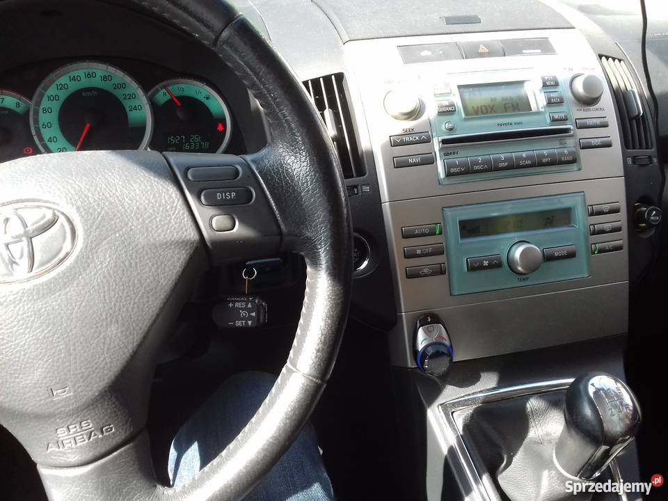 Toyota Corolla Verso 2006 18 benzyna 164000 5 lakier metallic Corolla Verso warmińsko-mazurskie Olsztyn