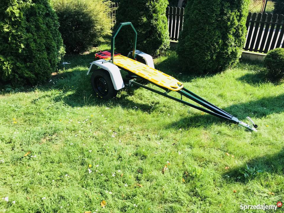 przyczepa ratownicza na rannego ratownictwo Olkusz