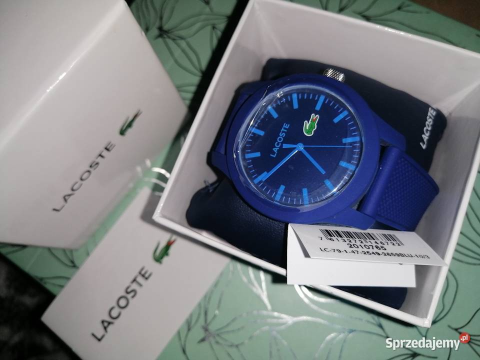 LACOSTE Zegarek NOWY z folią tarcza i też z