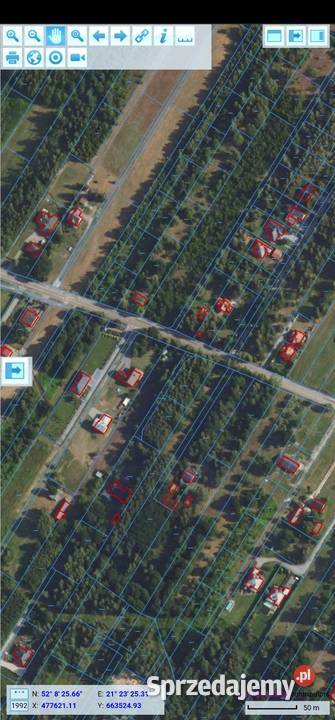 Lipowo gm Wiązowna działka 1415 m2 Sprzedaż