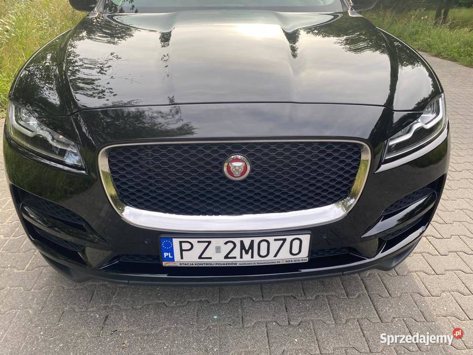 Piękny Jaguar F Pace 2000cm3 Poznań sprzedam