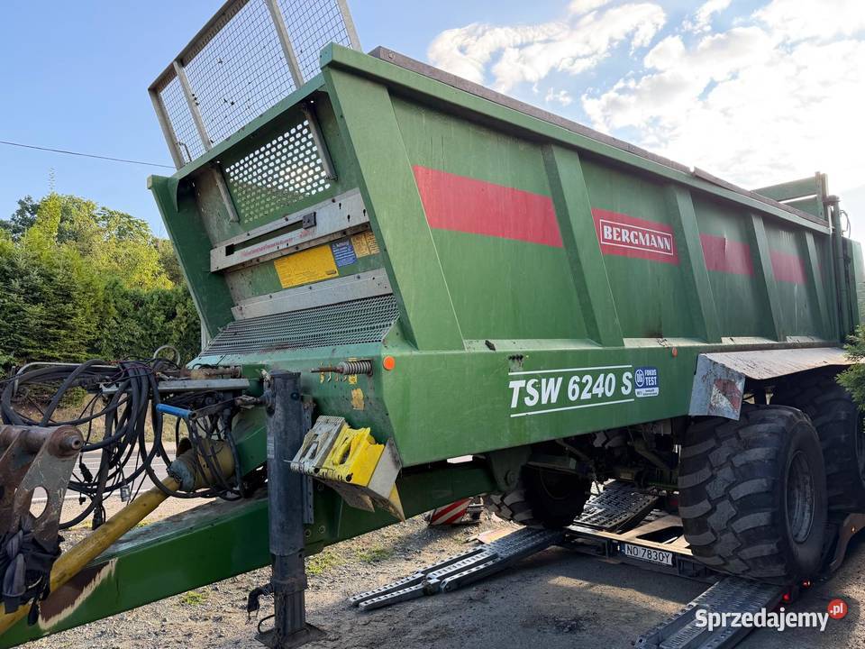 Rozrzutnik obornika wapna Bergmann TSW 6420 S dolnośląskie Nowa Ruda