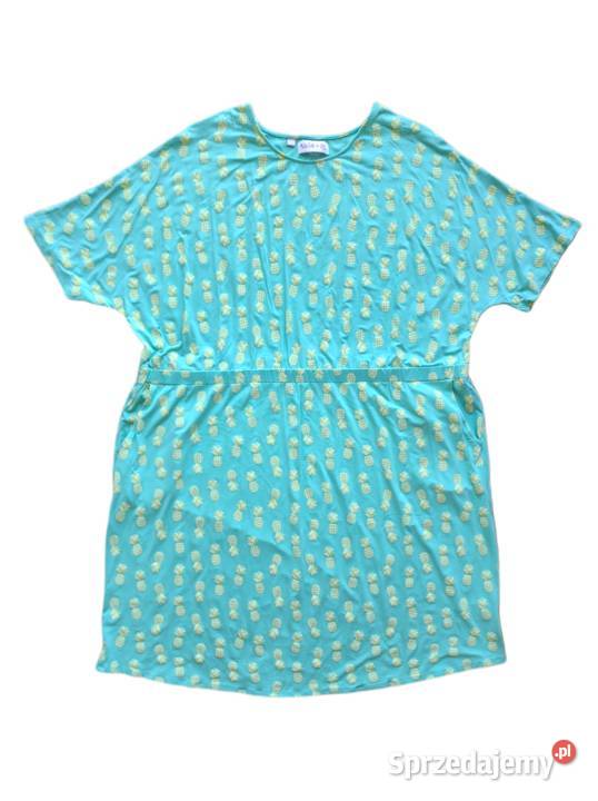 7291 BONPRIX zielonomiętowa z ananasami 5658 opolskie sprzedam