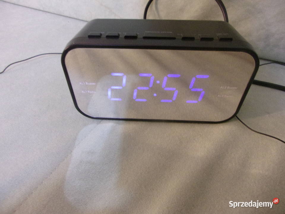 Radia Angielskie z zegarem lustrzanym FMAM Tesco Radioodtwarzacze Warszawa