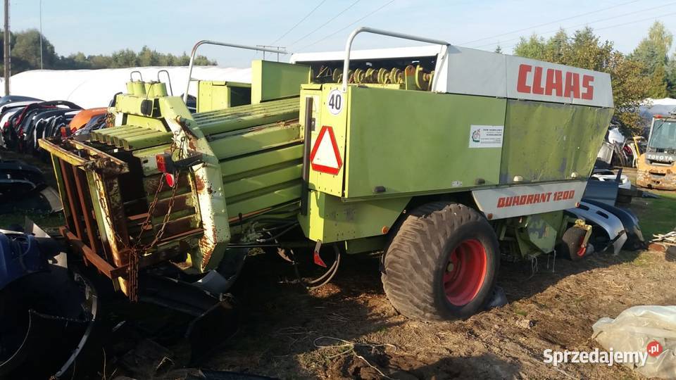 Prasa wysokiego zgniotu Claas Quadrant 1200 nieuszkodzony Krążkowy