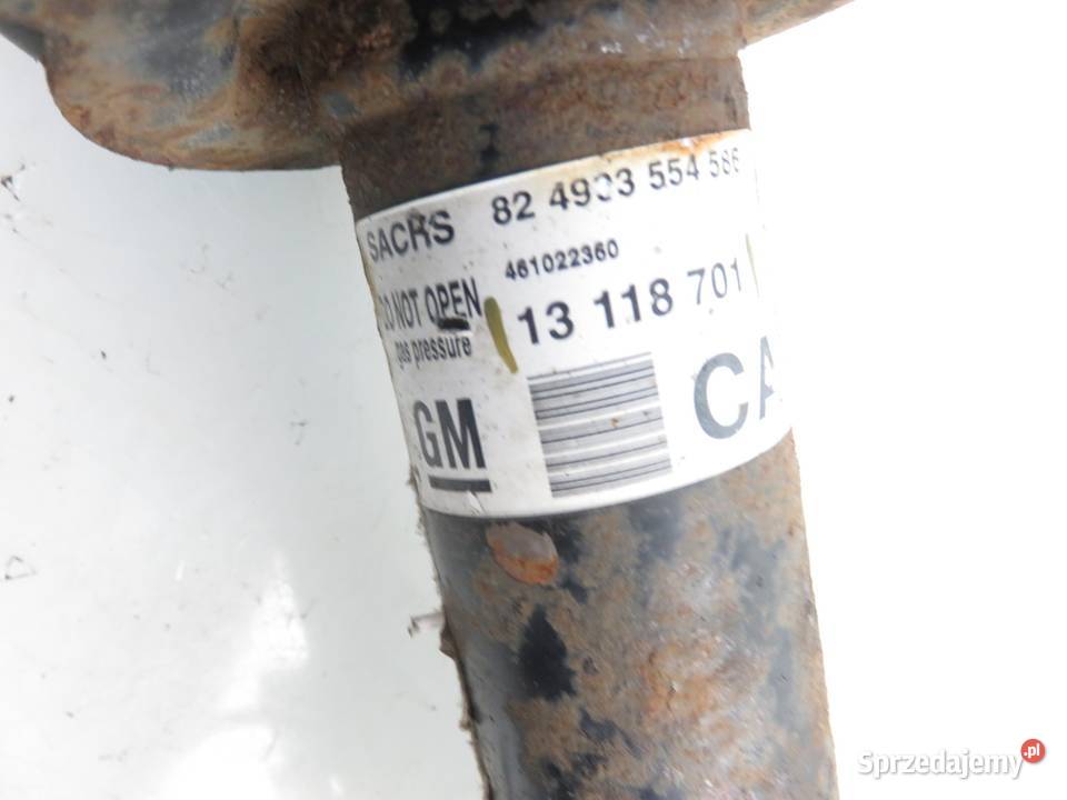 MCPERSON LEWY PRZEDNI OPEL VECTRA C 18 13118701