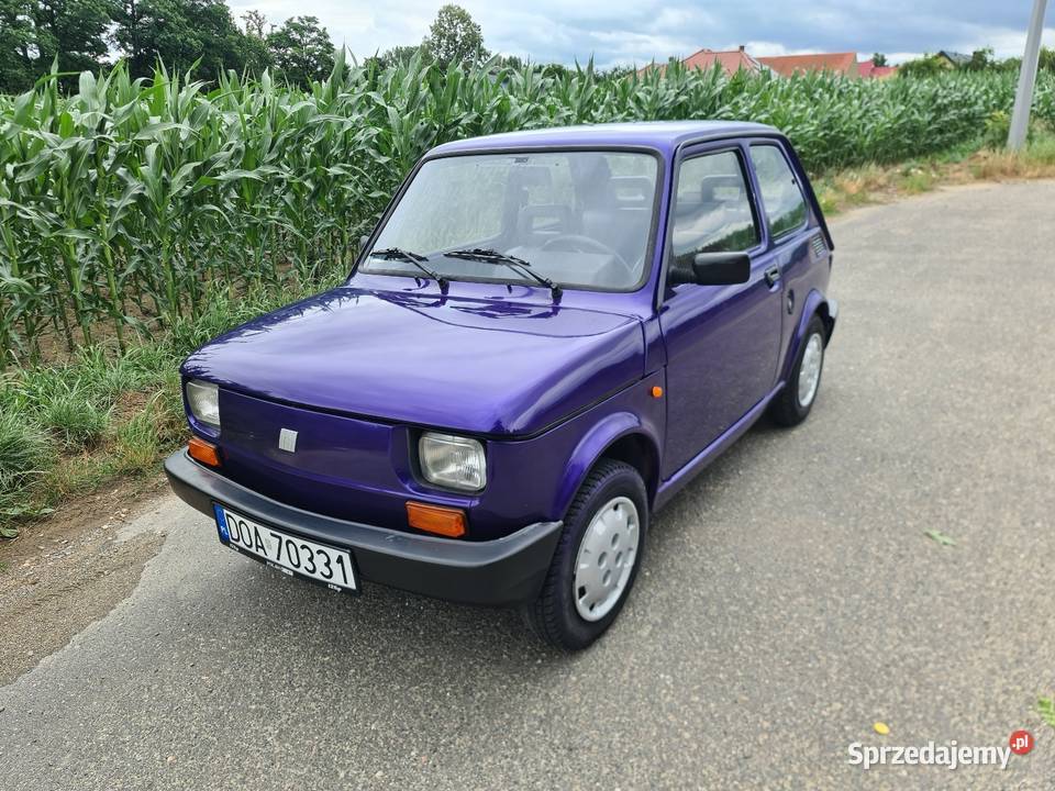 Fiat 126p 650 1998 fiolet purple dolnośląskie Dzierżoniów