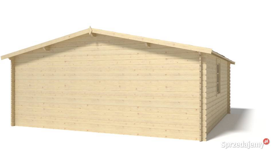 Domek drewniany 5x5 m nieimpregnowany SZYBA DOM591