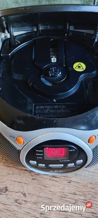 Niezawodny Boombox AEG SR 4351 CD Radio Stereo Wąbrzeźno sprzedam