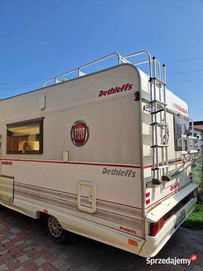 Klasyczny Kamper Fiat Ducato Gotowy do drogi 100 Opalenie