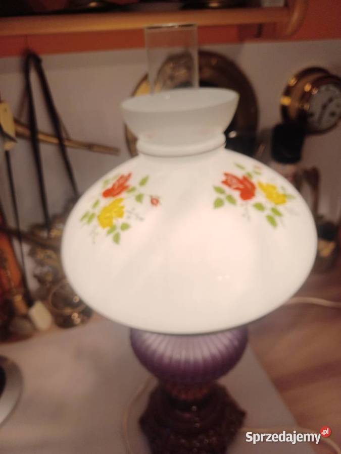 Lampa stołowa PRL wielkopolskie Poznań