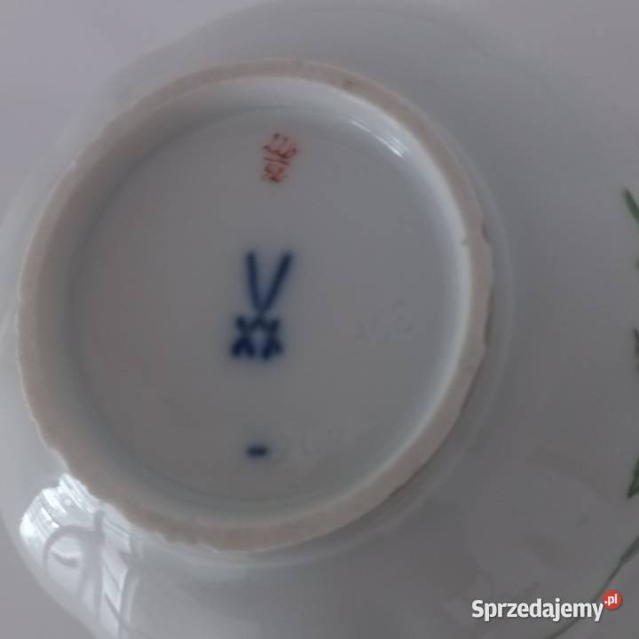 Filiżanka Meissen Miśnia okres Knauf antyk Toruń