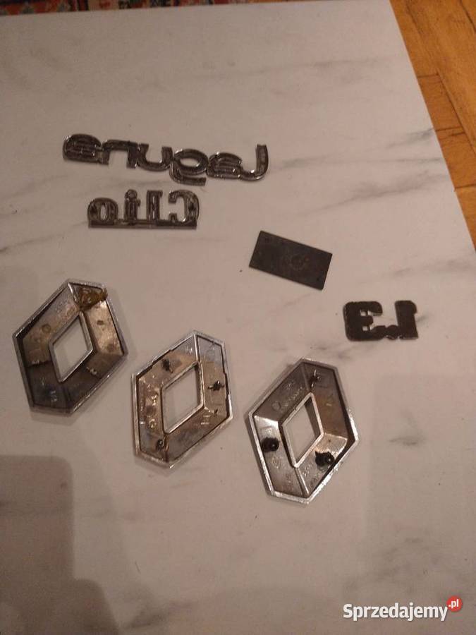 Emblemat Renault Laguna Clio GT kujawsko-pomorskie Białe Błota sprzedam