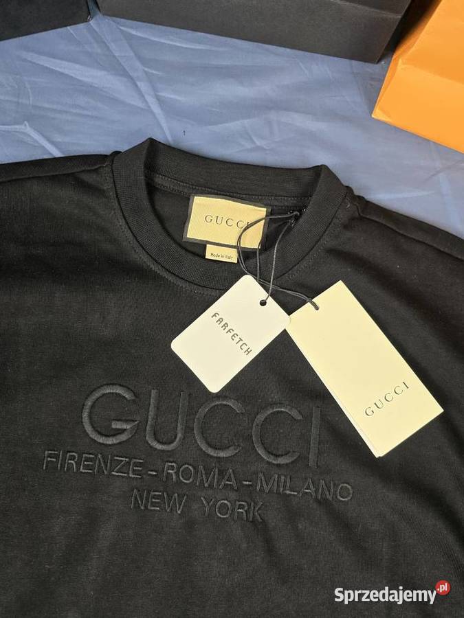 Koszulka męska Gucci premium Rozmiar uniwersalny Wadowice