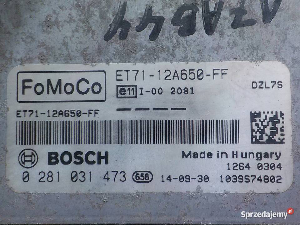 TRANSIT COURIER 15 TDCI 15r sterownik silnika Suków sprzedam