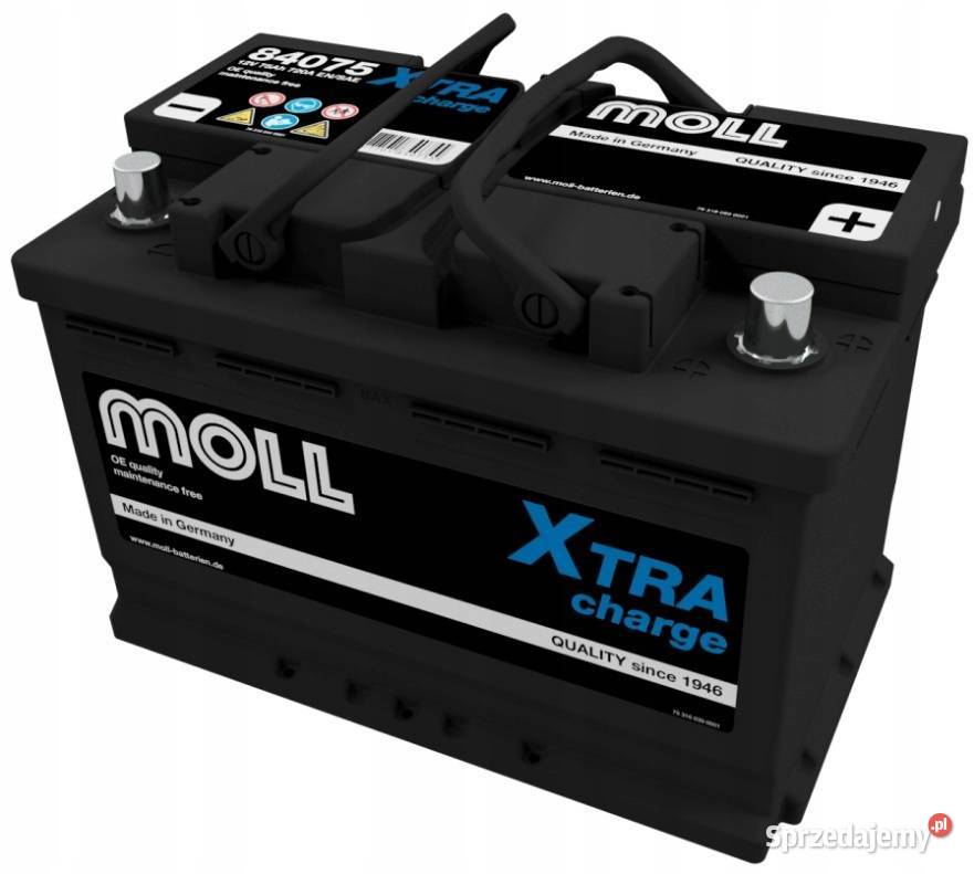 Akumulator Moll Xtra Charge 75Ah Jelcz-Laskowice