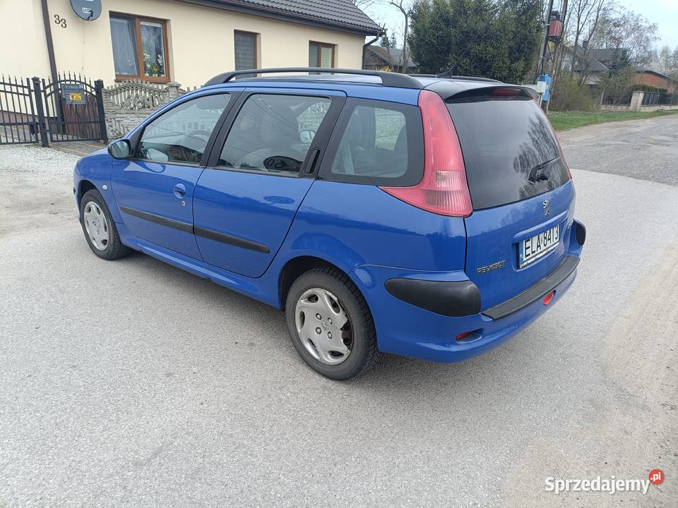 Peugeot 206SW 2003RBenzyna Przebieg169700