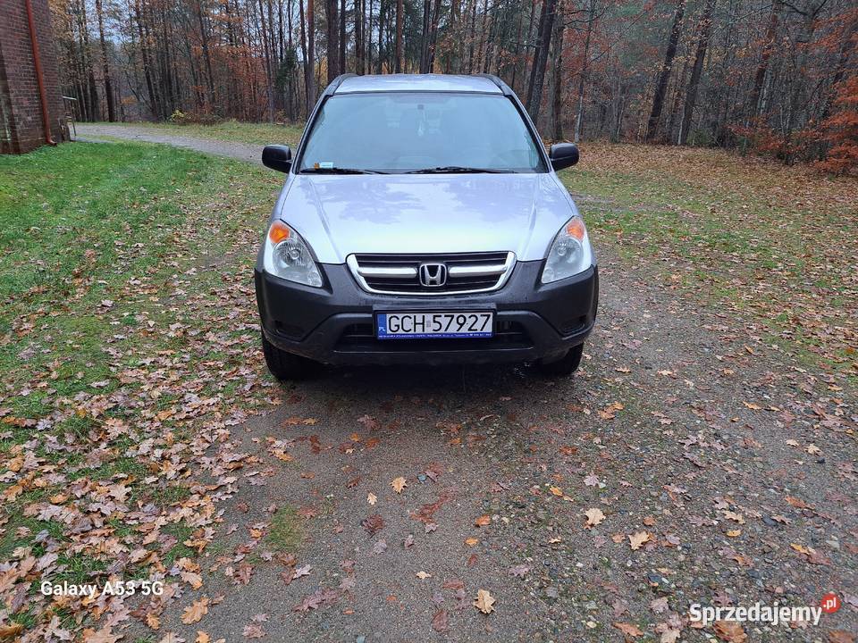 Sprzedam Honda Crv 20benzgaz 2003r manualna pomorskie Lębork