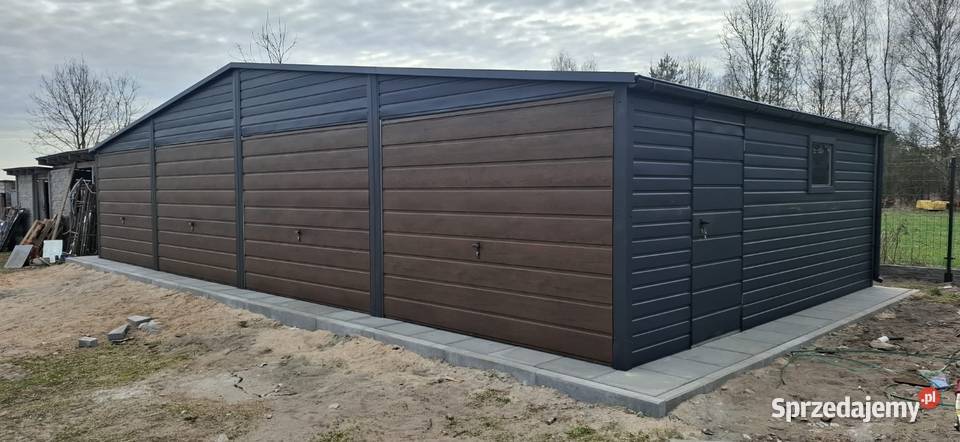 Garaże blaszane na każdy wymiar 35m2 Sprzedaż Radom