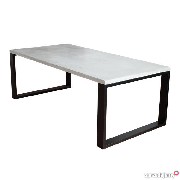 Stolik kawowy z blatem betonowym 100x50 lubelskie sprzedam