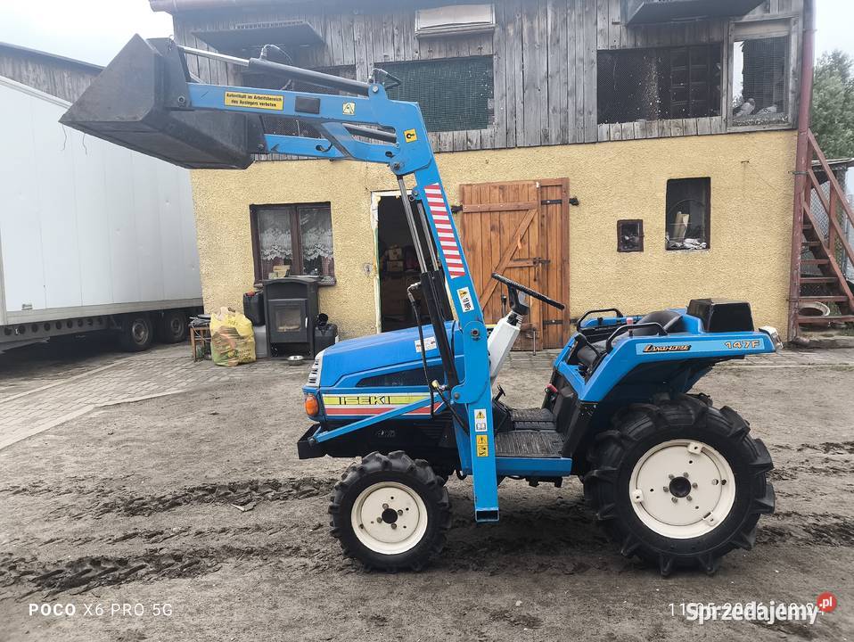 Traktorek 4x4 iseki z turem nowe opony Czersk