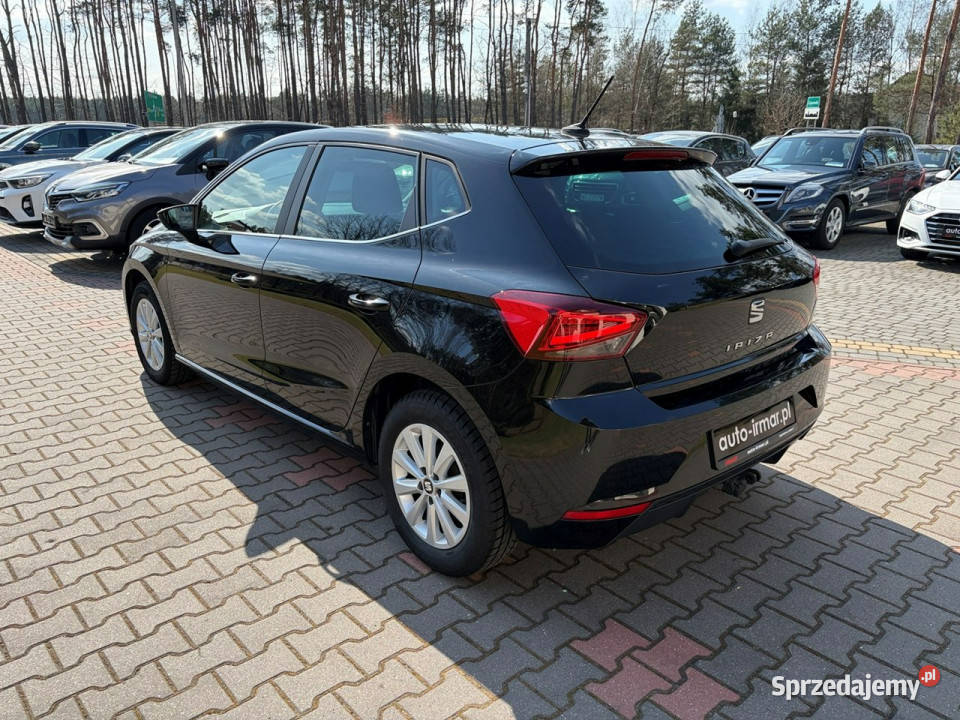 Seat Ibiza 16 TDI Kamera cofania Czujniki Rok produkcji 2018 mazowieckie Lipówki