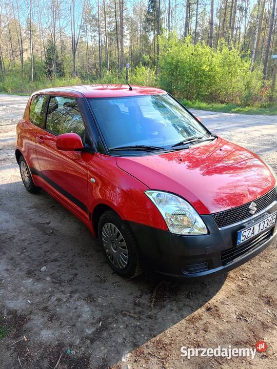 Suzuki Swift 13 LPG czerwony