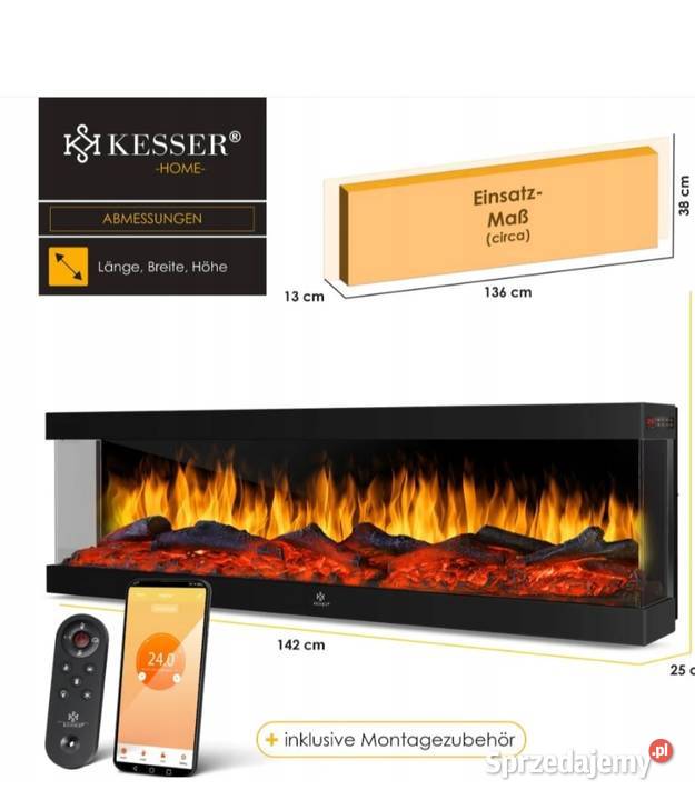 Kominek Niemiecki wifi Kominki elektryczne