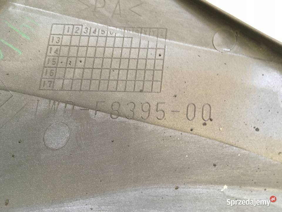YAMAHA YZFR3 14 Owiewka boczna Bok Plastik P wielkopolskie Łobżenica