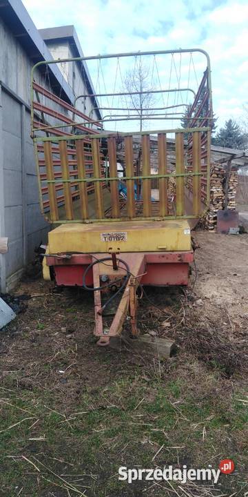 Przyczepa samozbierająca Metaltech Mirosławiec T nieuszkodzony Żelechów sprzedam