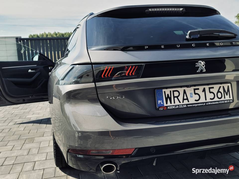 508 GT 16 hybryda bezwypadkowy Full serwis mazowieckie Wielogóra