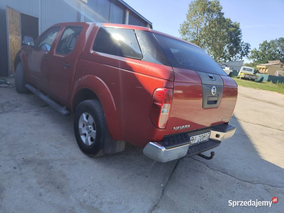 Nissan Navara D40 25 Dci 2008r podlaskie Truskolasy-Olszyna