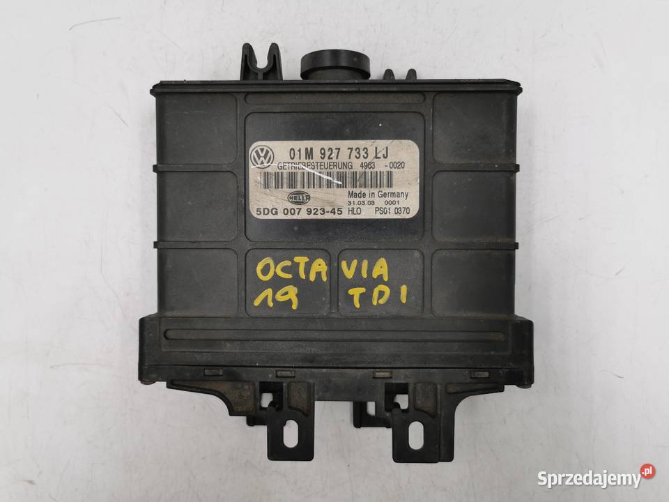 Sterownik Skrzyni Biegów Skoda Octavia 19 TDI Wyszków