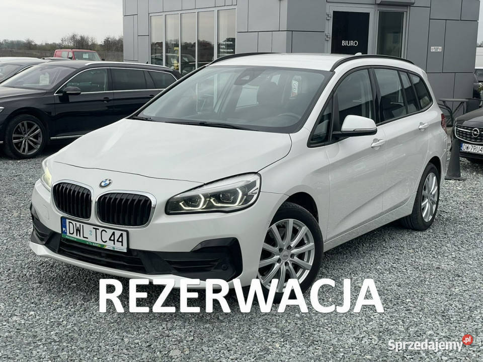 BMW 218 Gran Tourer 150 xDrive 2018r Nawigacja 7 Wojkowice