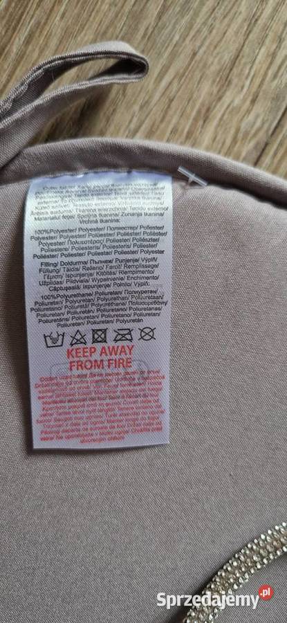 poduszka na krzesło podkładka 38 x38 szara pepco szary Kraków