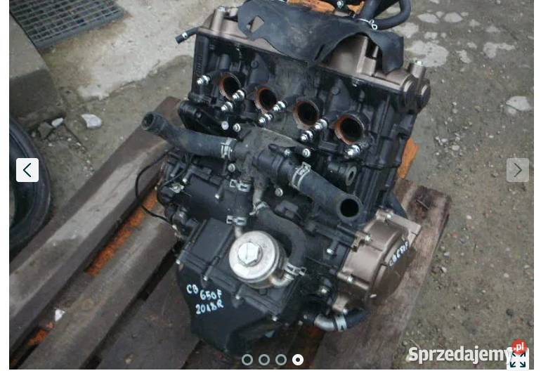 Silnik Honda CB 650f ABS 2018r