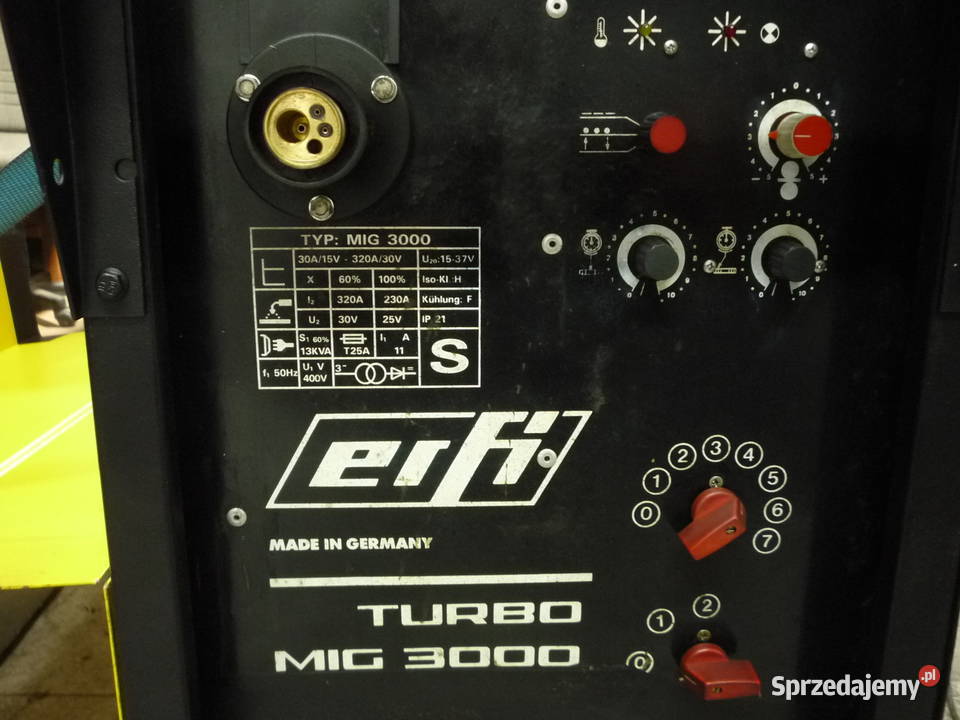 MigomatERFI MIG TURBO 3000 spawarka eurozłącze z kujawsko-pomorskie Świecie sprzedam