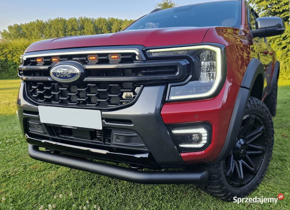 Orurowanie Przednie rura Ford Ranger 2023 Czarne Pasłęk sprzedam