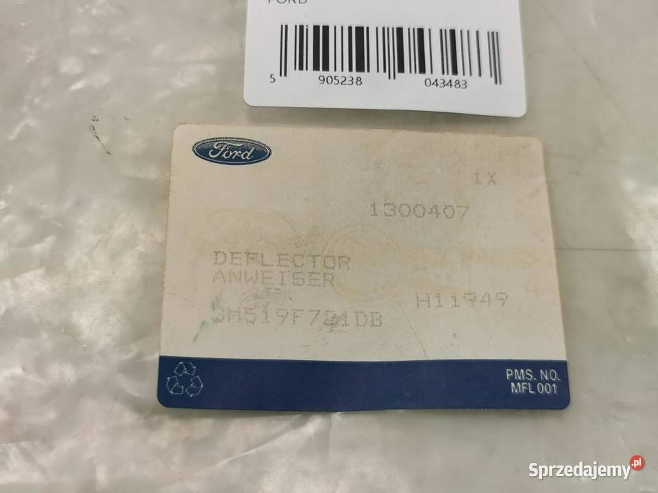 DEFLEKTOR POWIETRZA FORD FOCUS MK2 2011 NOWY