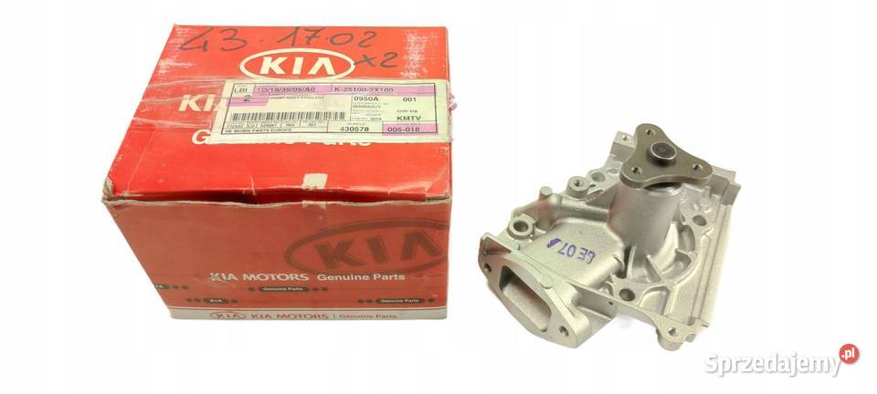 POMPA WODY KIA RIO LIFTBACK SEDAN 20002005