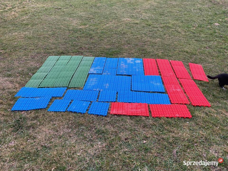 Pontony i siatka rozpędzajaca do długiej małopolskie