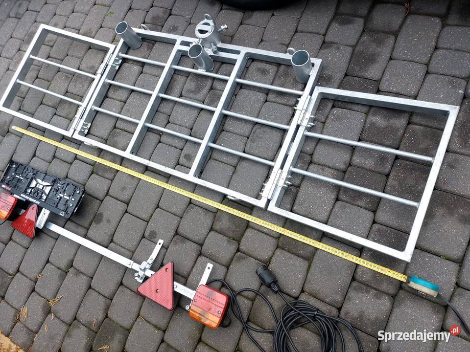 Bagażnik myśliwski na hak samochodowy kosz do Sieciechów