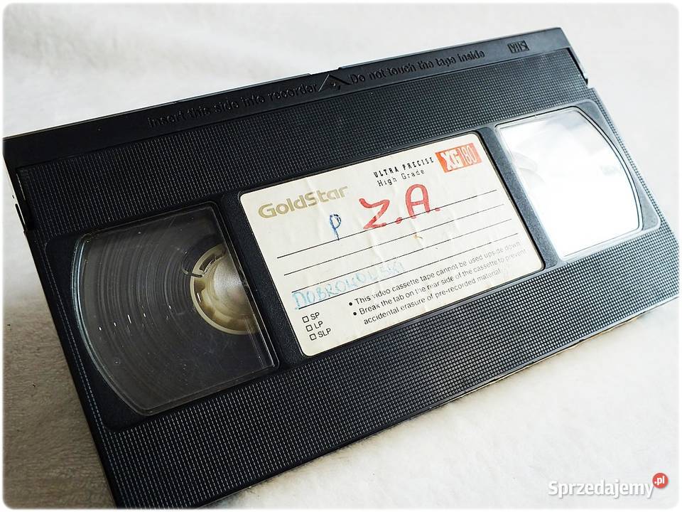 Kaseta VHS GoldStar 180 minut Film Wodny Świat